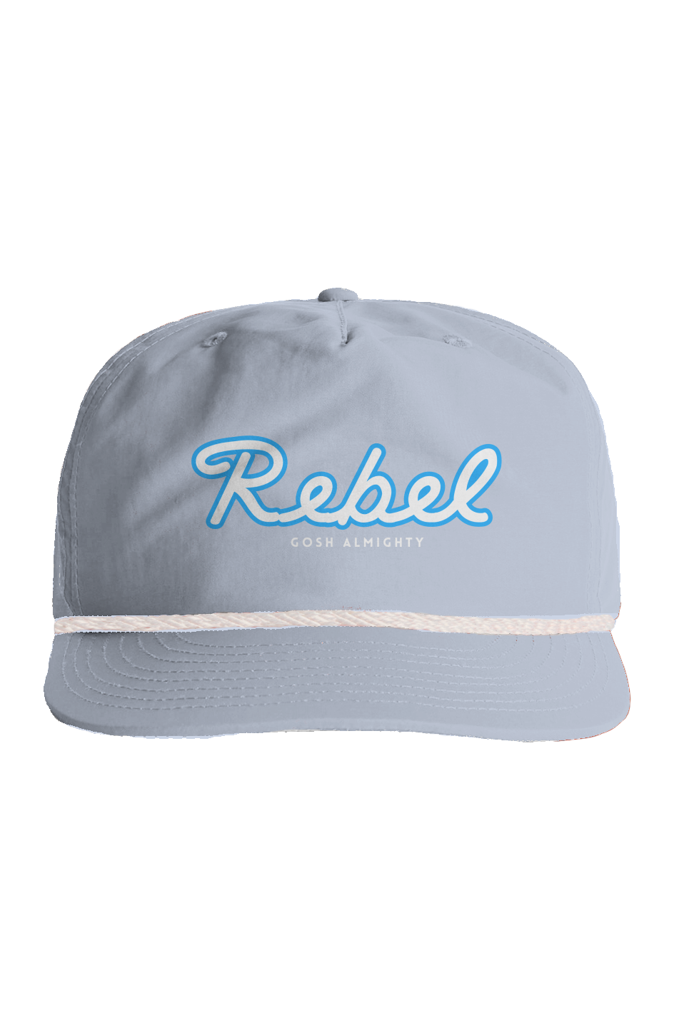 REBEL ROPE CAP| Ole Miss Inspired | 3D Embroidered Snapback | Mojo Supply Co