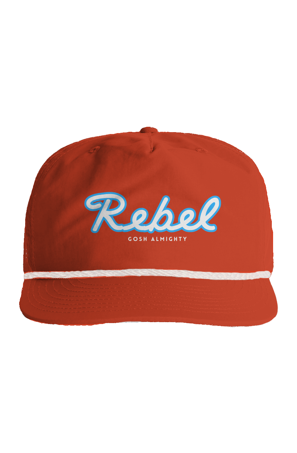 REBEL ROPE CAP| Ole Miss Inspired | 3D Embroidered Snapback | Mojo Supply Co