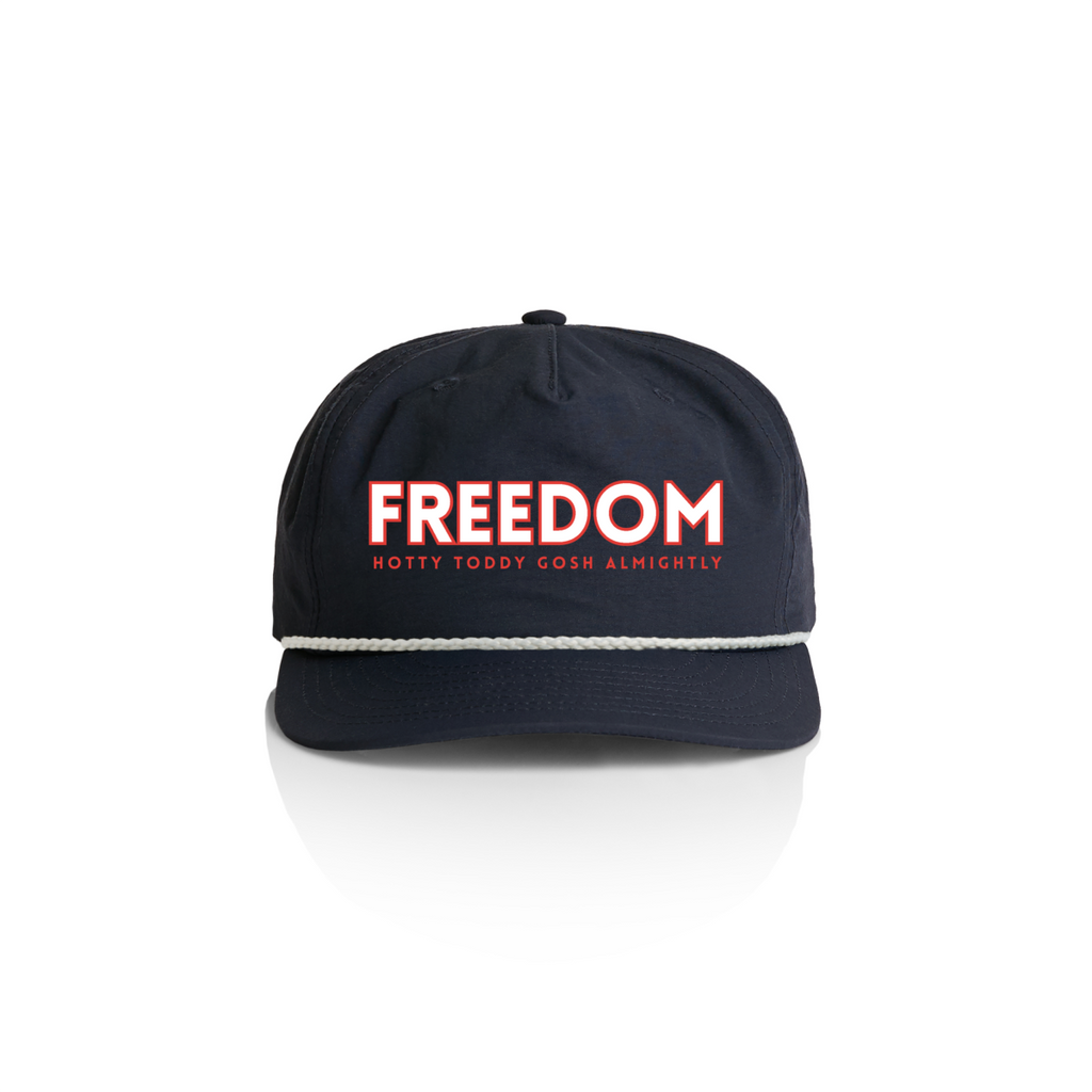 FREEDOM SURF ROPE HAT| 3D Embroidery
